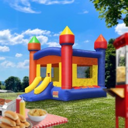 bounce20house20multicolor 1718858683 Multi Color Bounce House Castlen 13' x 17'